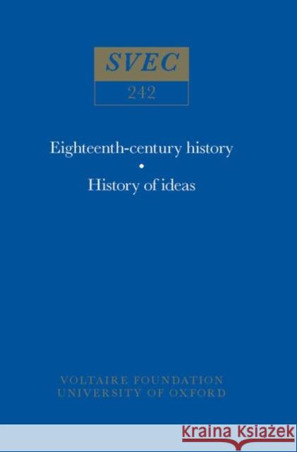 Voltaire Collectaneous: 1986  9780729403375 Voltaire Foundation - książka