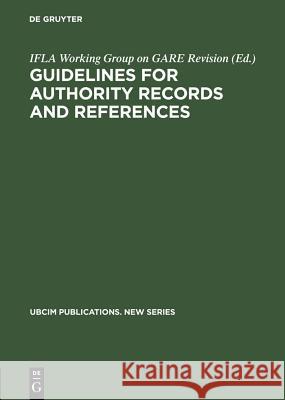 Volume 23. Ifla Working Group on Gare Revision 9783598115042 K. G. Saur - książka