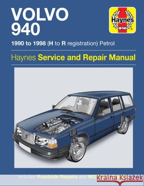 Volvo 940 Petrol (90 - 98) Haynes Repair Manual Haynes Publishing 9780857336514 Haynes Publishing Group - książka