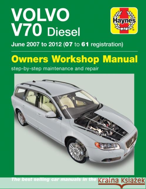Volvo V70 Diesel (June 07 - 12) 07 to 61 Haynes Publishing 9781785213861 Haynes Publishing Group - książka