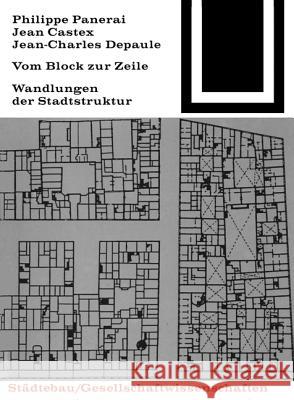 Vom Block zur Zeile  9783035600711 Birkhäuser - książka