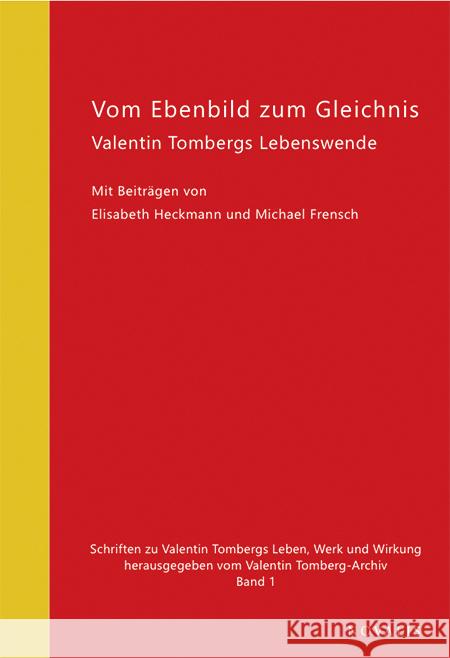 Vom Ebenbild zum Gleichnis Frensch, Michael, Heckmann, Elisabeth 9783941664739 Novalis - książka