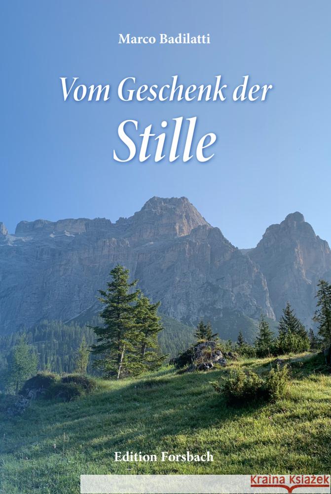 Vom Geschenk der Stille Badilatti, Marco 9783959042161 Edition Forsbach - książka
