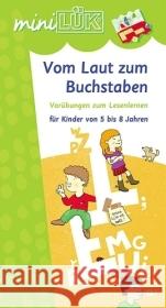 Vom Laut zum Buchstaben : Für Kinder ab 5 Jahren Müller, Heiner Vogel, Heinz  9783837741636 Westermann Lernspielverlag - książka