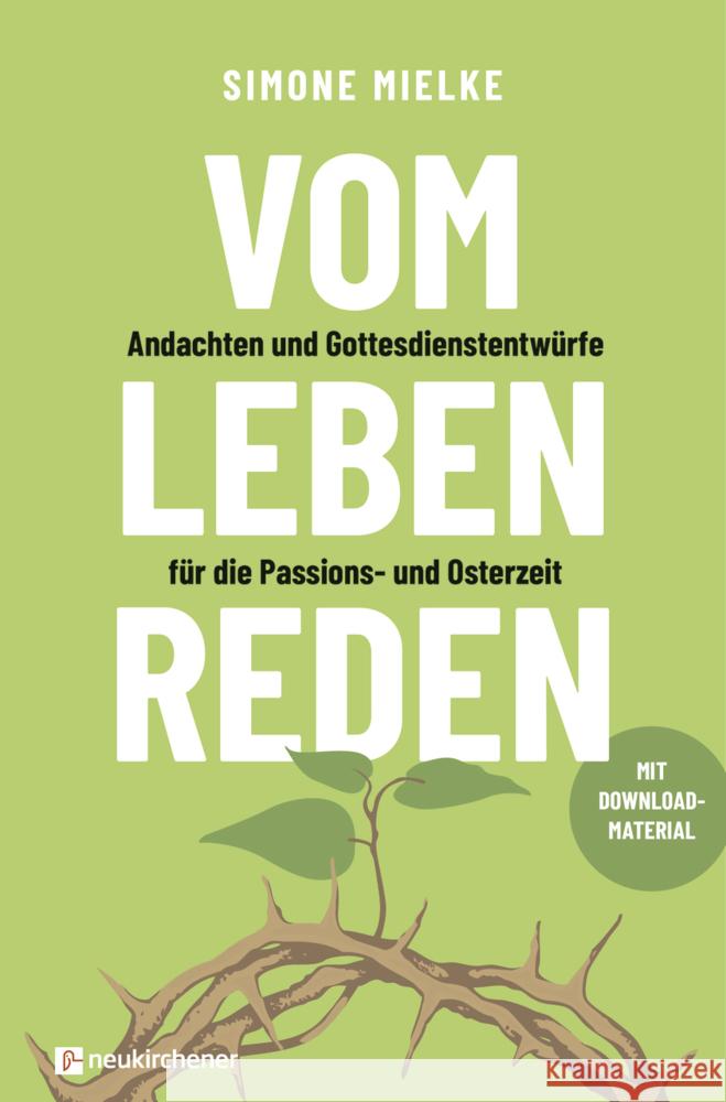 Vom Leben reden Mielke, Simone 9783761569672 Neukirchener Verlag - książka