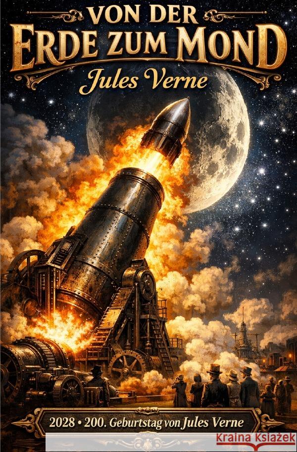Von der Erde zum Mond Verne, Jules 9783565176106 epubli - książka