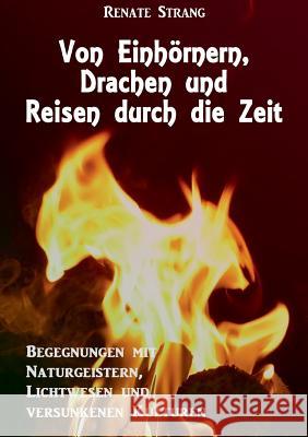 Von Einhörnern, Drachen und Reisen durch die Zeit: Begegnungen in der Anderswelt Renate Strang 9783748138532 Books on Demand - książka