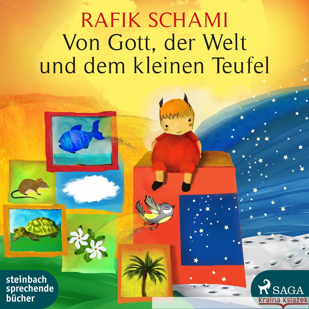 Von Gott, der Welt und dem kleinen Teufel, 1 Audio-CD, Schami, Rafik 9783869745596 Steinbach sprechende Bücher - książka