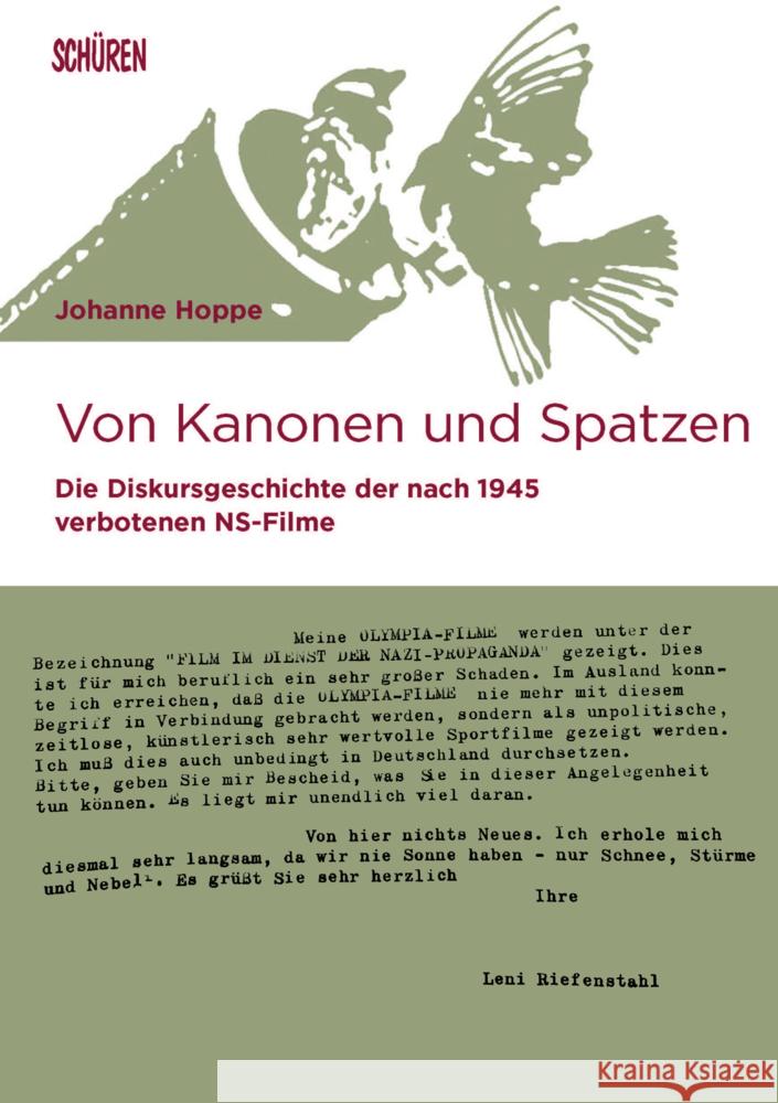 Von Kanonen und Spatzen Hoppe, Johanne 9783741003691 Schüren Verlag - książka