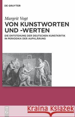 Von Kunstworten und -werten Margrit Vogt 9783110233186 De Gruyter - książka