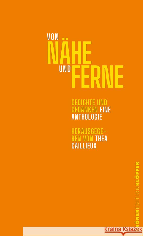 Von Nähe und Ferne  9783520773074 Kröner - książka