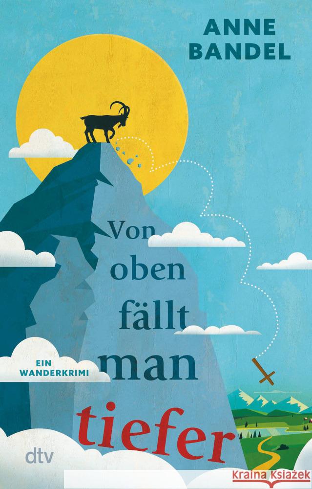 Von oben fällt man tiefer Bandel, Anne 9783423219921 DTV - książka