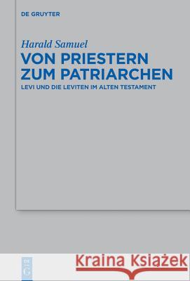 Von Priestern zum Patriarchen Harald Samuel 9783110310399 De Gruyter - książka