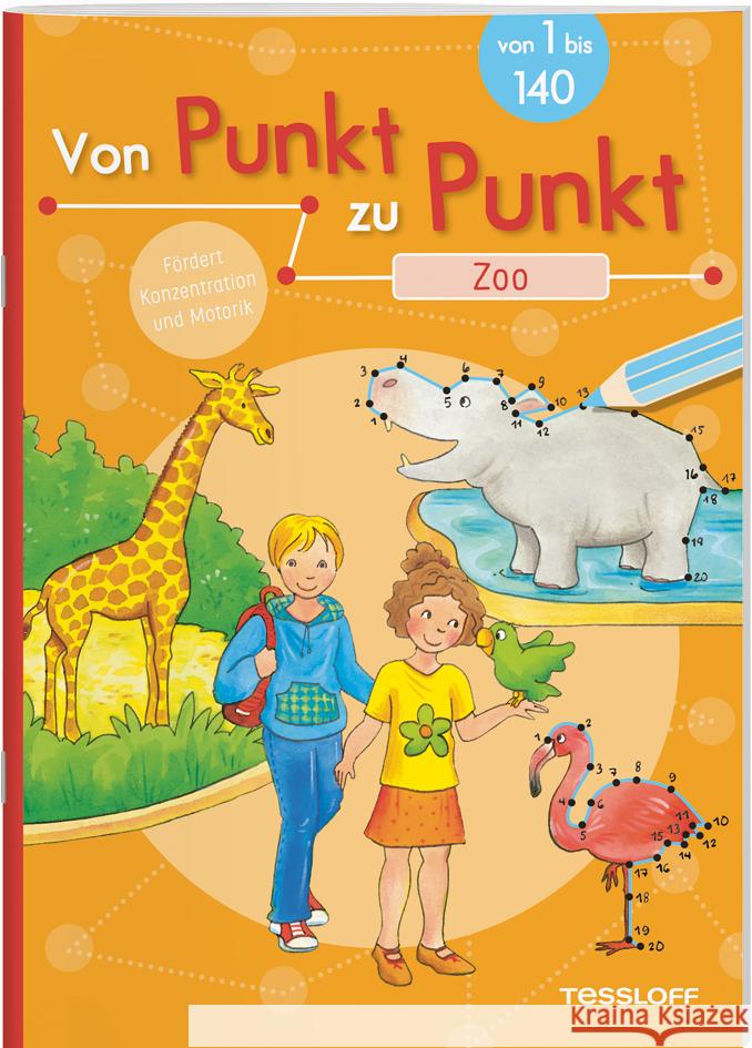 Von Punkt zu Punkt. Zoo Beurenmeister, Corina 9783788644833 Tessloff Verlag Ragnar Tessloff GmbH & Co. KG - książka