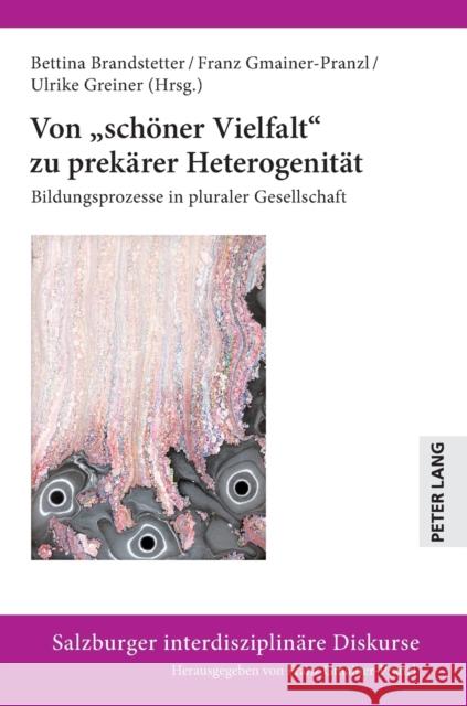 Von «Schoener Vielfalt» Zu Prekaerer Heterogenitaet: Bildungsprozesse in Pluraler Gesellschaft Brandstetter, Bettina 9783631847886 Peter Lang Gmbh, Internationaler Verlag Der W - książka