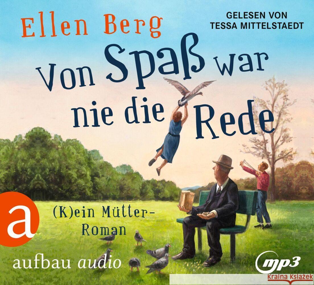 Von Spaß war nie die Rede, 2 Audio-CD, MP3 Berg, Ellen 9783961056941 Aufbau-Verlag - książka