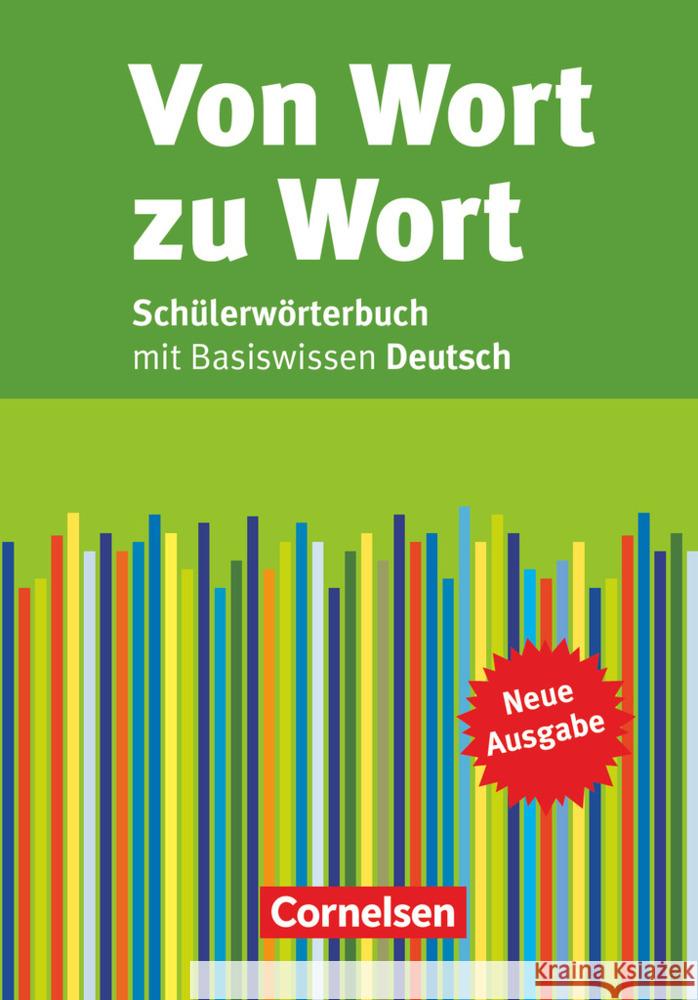 Von Wort zu Wort, Schülerwörterbuch mit Basiswissen Deutsch : Neue Ausgabe Pleticha, Heinrich Thiel, Hans P.  9783060600298 Cornelsen - książka