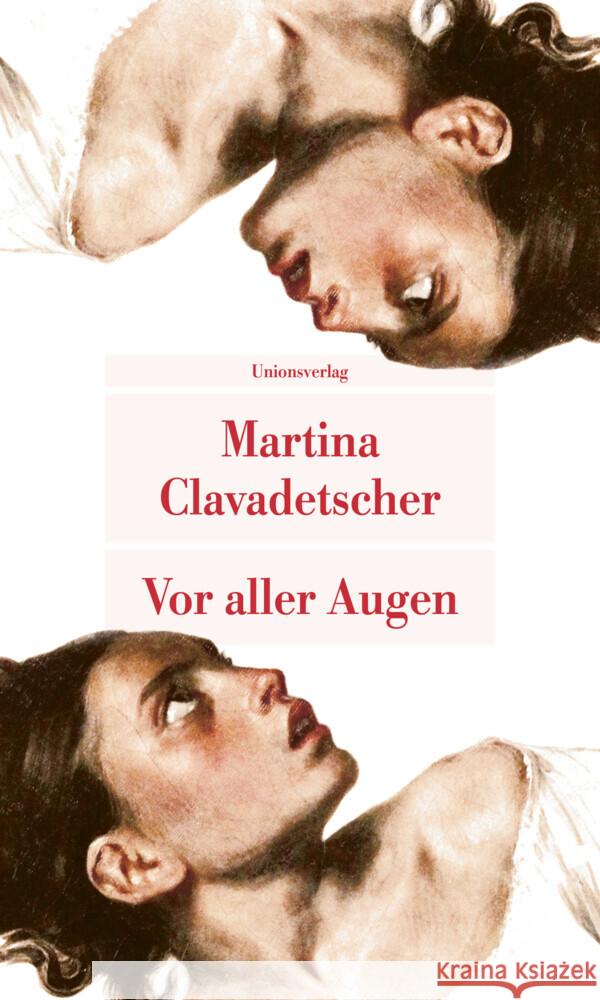Vor aller Augen Clavadetscher, Martina 9783293210004 Unionsverlag - książka