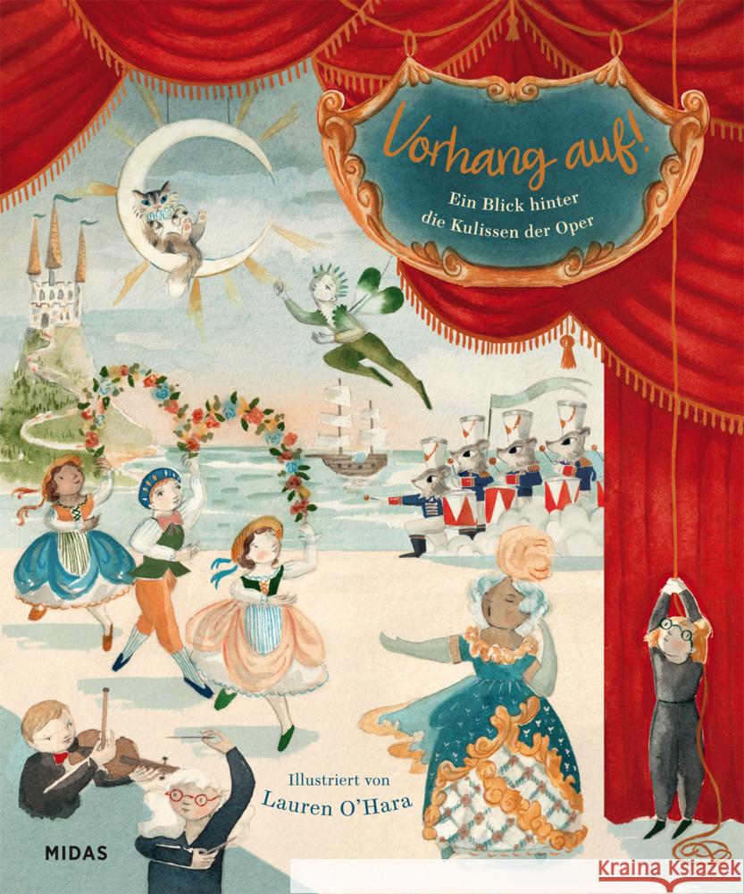 Vorhang auf! O'Hara, Lauren 9783038763116 Midas Kinderbuch - książka