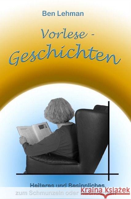 Vorlese - Geschichten Lehman, Ben 9783741834318 epubli - książka