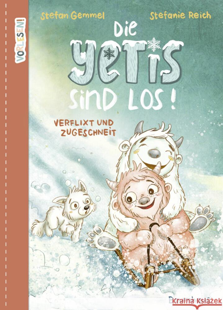 VORLESEN! Die Yetis sind los! Verflixt und zugeschneit (Band 1) Gemmel, Stefan 9783833906718 Baumhaus Medien - książka