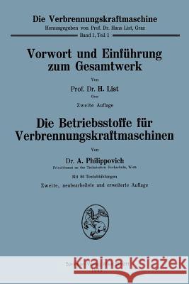 Vorwort Und Einführung Zum Gesamtwerk List, Hans 9783662279809 Springer - książka