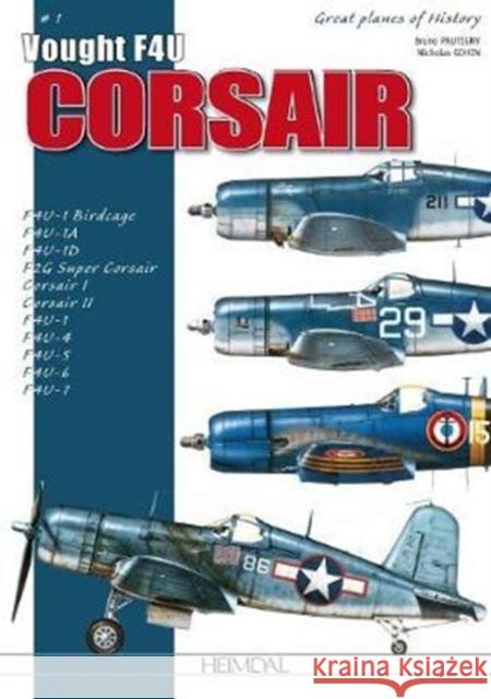 Vought F-4U Corsair Pautigny, Bruno 9782840484752 Editions Heimdal - książka