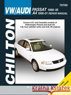 VW Passat & Audi A4: VW Passat, 1998 Thru 2005 and Audi A4, 1996 Thru 2001 Eric Godfrey 9781563927485 Haynes Manuals - książka