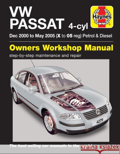 VW Passat Petrol & Diesel (Dec 00 - May 05) Haynes Repair Manual: 00-05 Haynes Publishing 9781785210167 Haynes Publishing Group - książka