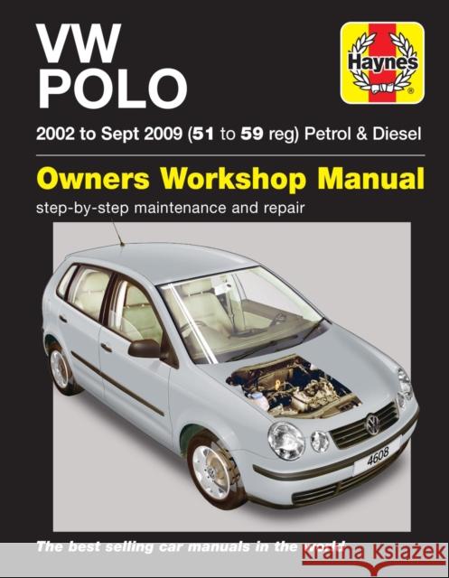 VW Polo Petrol & Diesel (02 - Sept 09) Haynes Repair Manual Martyn Randall 9780857336200 Haynes Publishing Group - książka