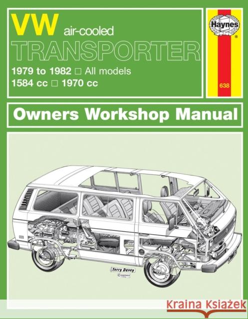 VW Transporter (air-cooled) Petrol (79 - 82) Haynes Repair Manual: 79-81 Haynes Publishing 9780857336088  - książka