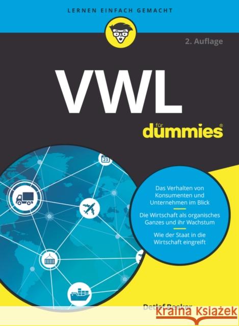 VWL fur Dummies 2e Detlef Beeker 9783527718429 Wiley - książka