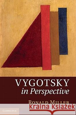 Vygotsky in Perspective Ronald Miller 9781107001862 Cambridge University Press - książka