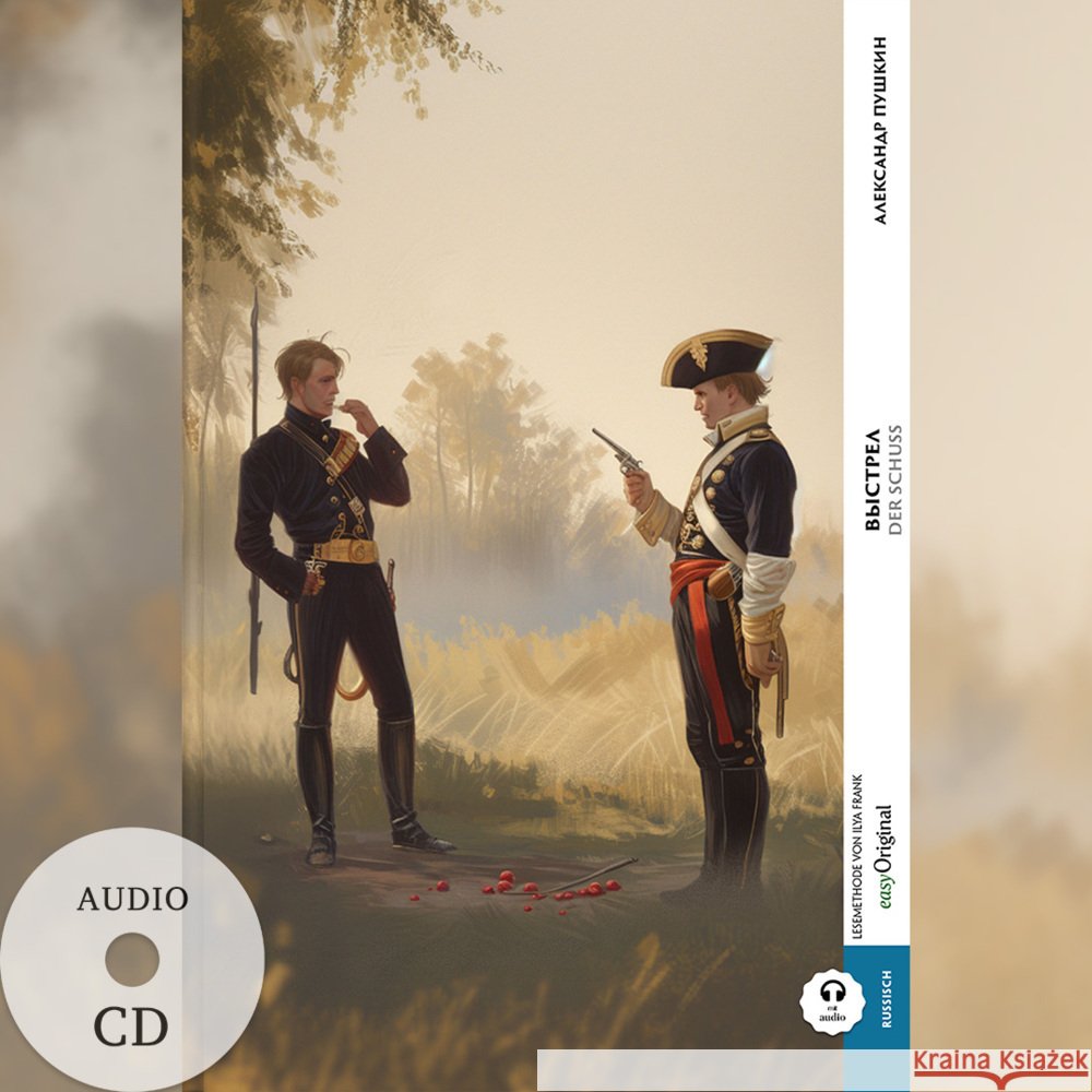 Vystrel / Der Schuss (Buch + Audio-CD) - Frank-Lesemethode - Kommentierte zweisprachige Ausgabe Russisch-Deutsch, m. 1 Audio-CD, m. 1 Audio, m. 1 Audio Puschkin, Alexander 9783991683643 EasyOriginal - książka