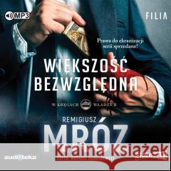 W kręgach władzy T.2 Większość bezwzględna CD Remigiusz Mróz 9788381945288 Storybox - książka