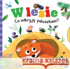 W lesie. Co odkryję paluszkiem? Grażyna Wasilewicz 9788382134063 Aksjomat - książka