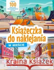 W mieście. Książeczka do naklejania null null 9788381727334 Dragon - książka