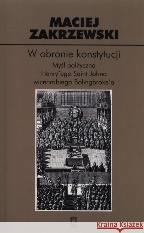 W obronie konstytucji Zakrzewski Maciej 9788362628216 Ośrodek Myśli Politycznej - książka