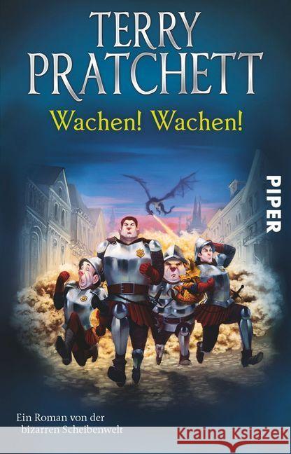 Wachen! Wachen! : Ein Roman von der bizarren Scheibenwelt Pratchett, Terry 9783492280686 Piper - książka