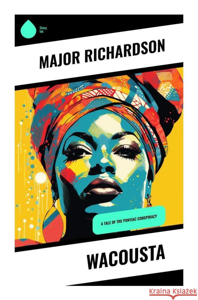 Wacousta Richardson, Major 9788028339647 Sharp Ink - książka