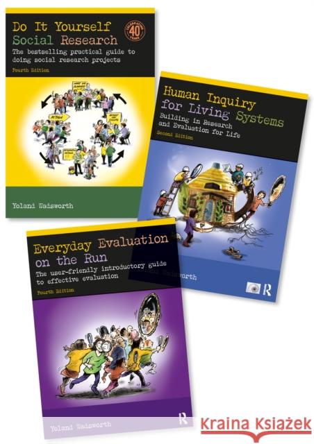 Wadsworth's Social Research and Evaluation 3-Volume Set Yoland Wadsworth 9781032501390 Taylor & Francis Ltd - książka