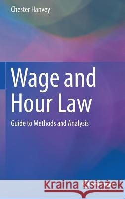 Wage and Hour Law: Guide to Methods and Analysis Hanvey, Chester 9783319746111 Springer - książka