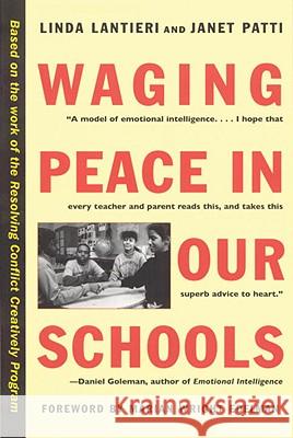 Waging Peace in Our Schools Linda Lantieri Janet Patti Marian Wright Edelman 9780807031179 Beacon Press - książka