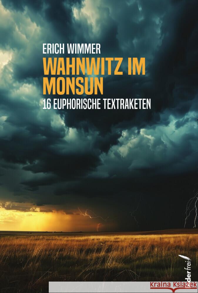 Wahnwitz im Monsun Wimmer, Erich 9783990743027 Federfrei Verlag - książka