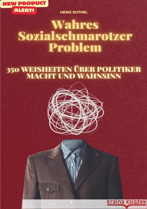 Wahres Sozialschmarotzer Problem Duthel, Heinz 9783819738463 epubli - książka