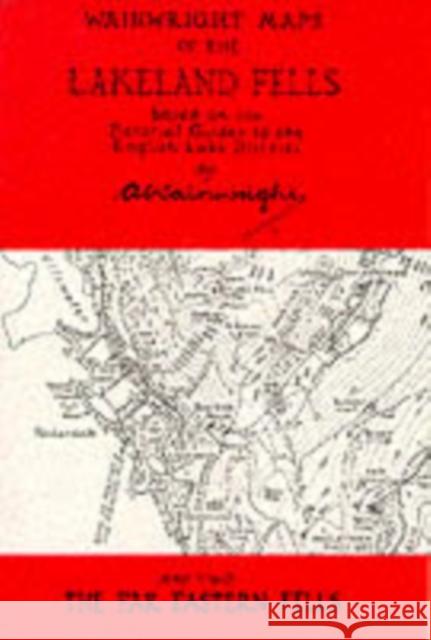 Wainwright Maps of the Lakeland Fells Alfred Wainwright 9780952653035 Chop McKean Mapping - książka