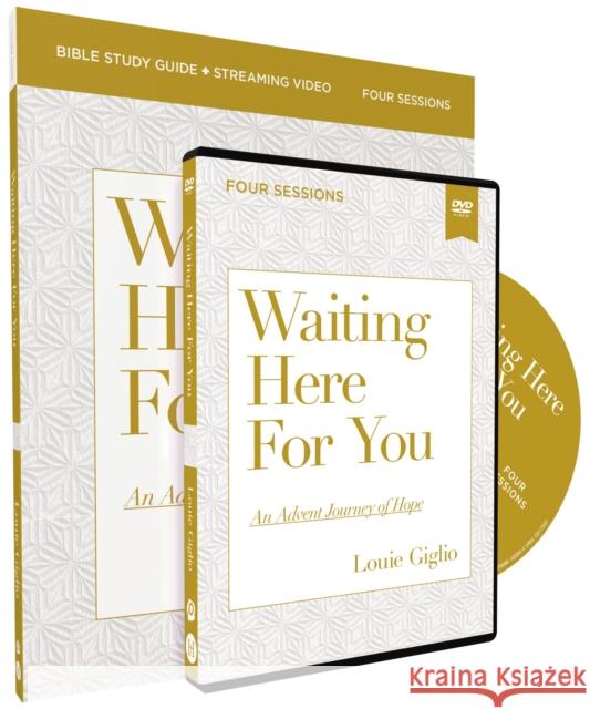 Waiting Here for You Study Guide with DVD Louie Giglio 9780310169376 HarperChristian Resources - książka