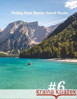 Waiting Room Number Search Puzzles #6 Nilo Ballener 9781093909111 Independently Published - książka