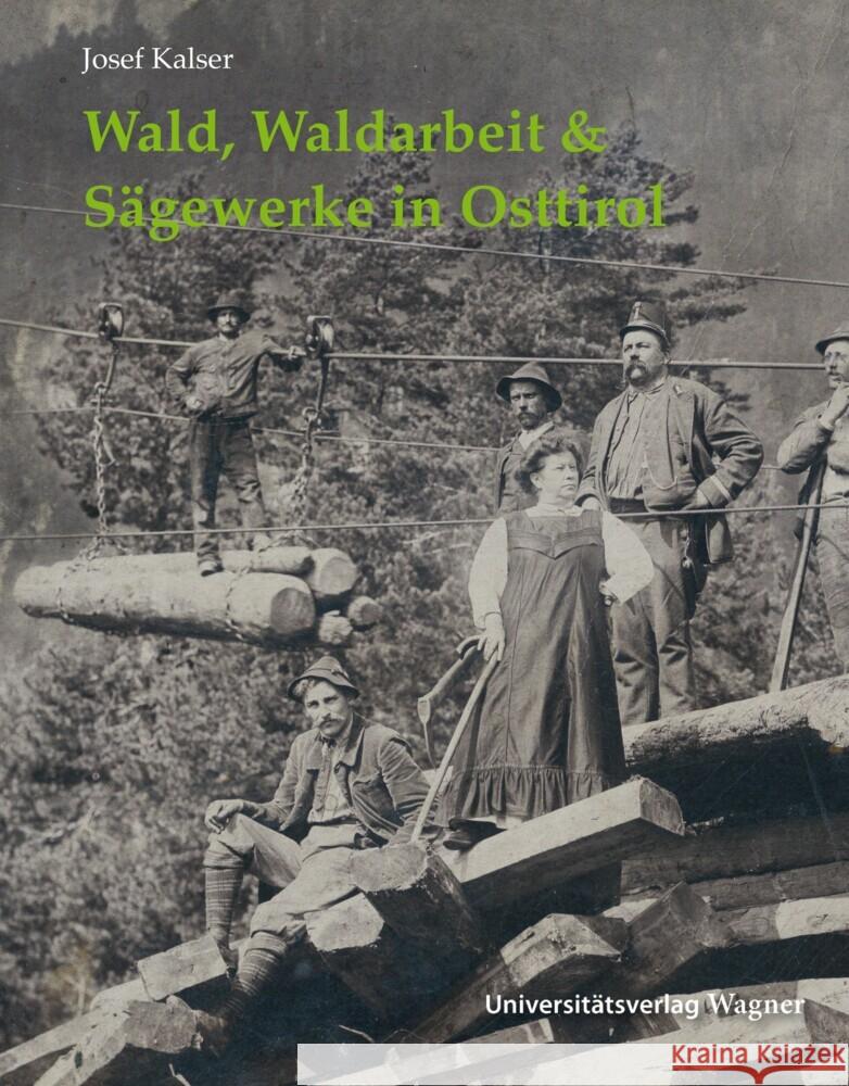 Wald, Waldarbeit & Sägewerke in Osttirol Kalser, Josef 9783703065873 Universitätsverlag Wagner - książka