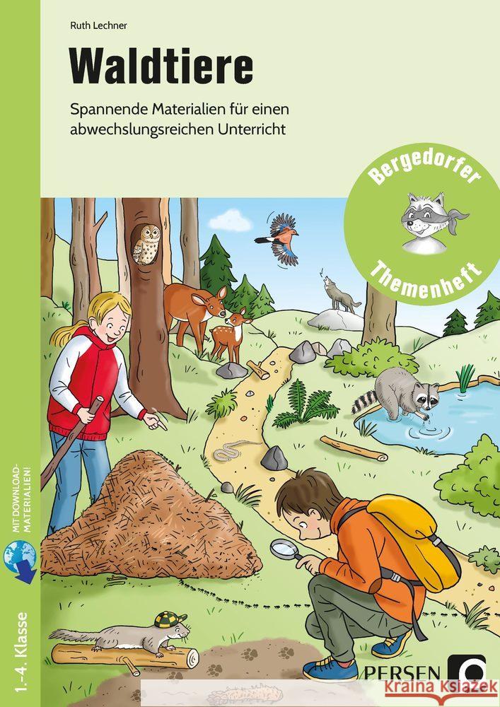 Waldtiere Lechner, Ruth 9783403205678 Persen Verlag in der AAP Lehrerwelt - książka